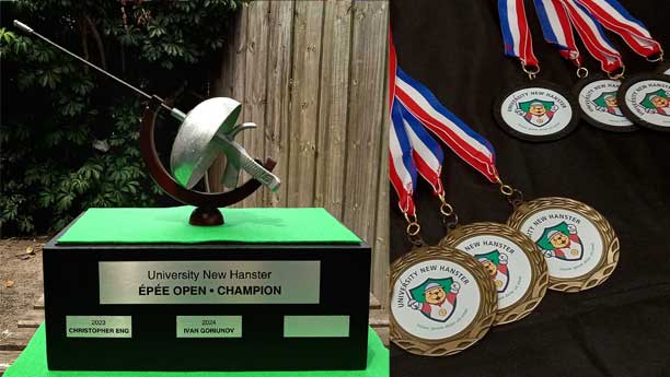  Hanscalibur - the epee open permanent trophy 