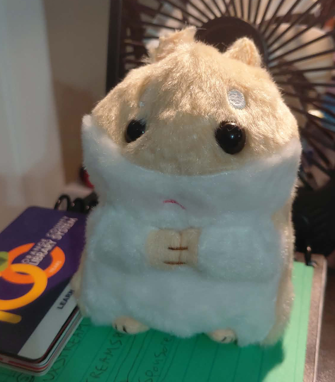 Hanster the Fencing Hamster plush